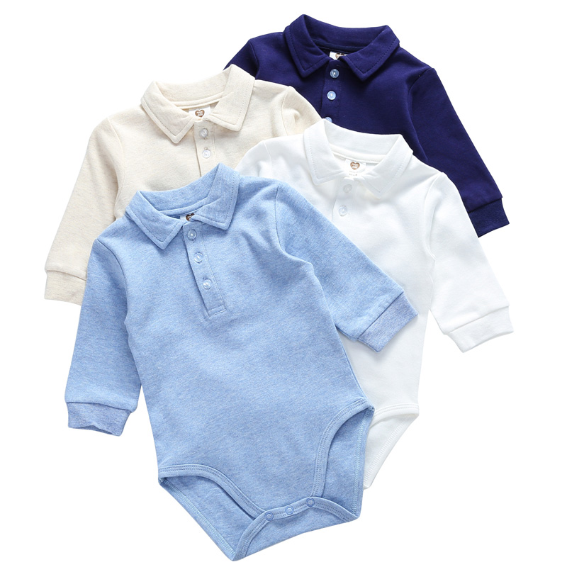 Winter Clothing Newborn - ベビー服 100% コットン ボディスーツ 0-3歳 秋冬
