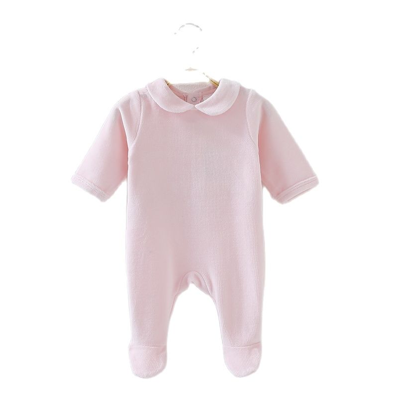 Winter Clothing Newborn - ベビーロンパースフッティ子供服長袖子供服新生児オーバーオール子供男の子女の子服ベビージャンプスーツ