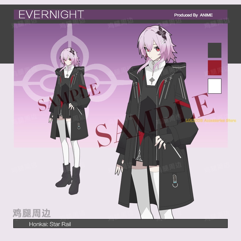 Winter Clothing Stores - ゲームエバーナイトホンカイ: スターレール秋冬ユニセックスウィンドコートコスプレ衣装ウインドブレーカージャケットパーカートップススカートスーツ