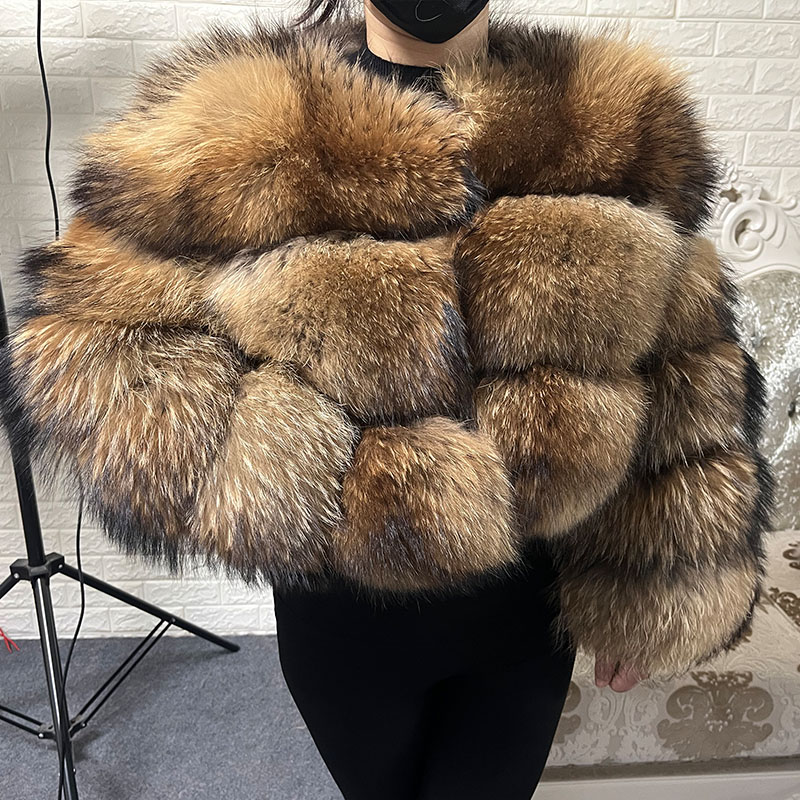 プラスサイズトップスブラウンファーマオマオコン肥満女性のアウ - Winter Clothing Stores のレビューと価格