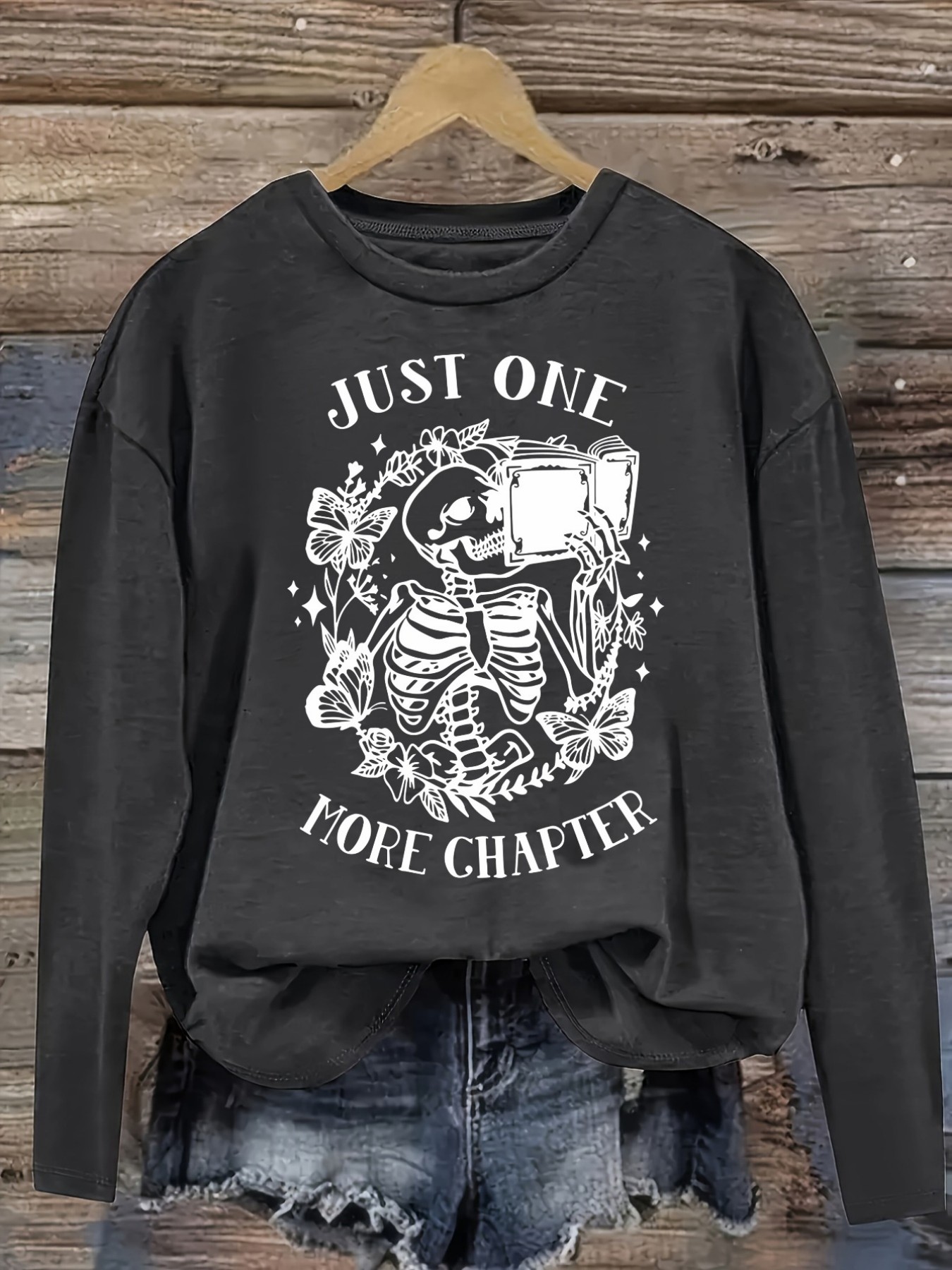 レディースカジュアル長袖クルーネックTシャツ、ジャストワンモ - Winter Clothing Design のレビューと価格