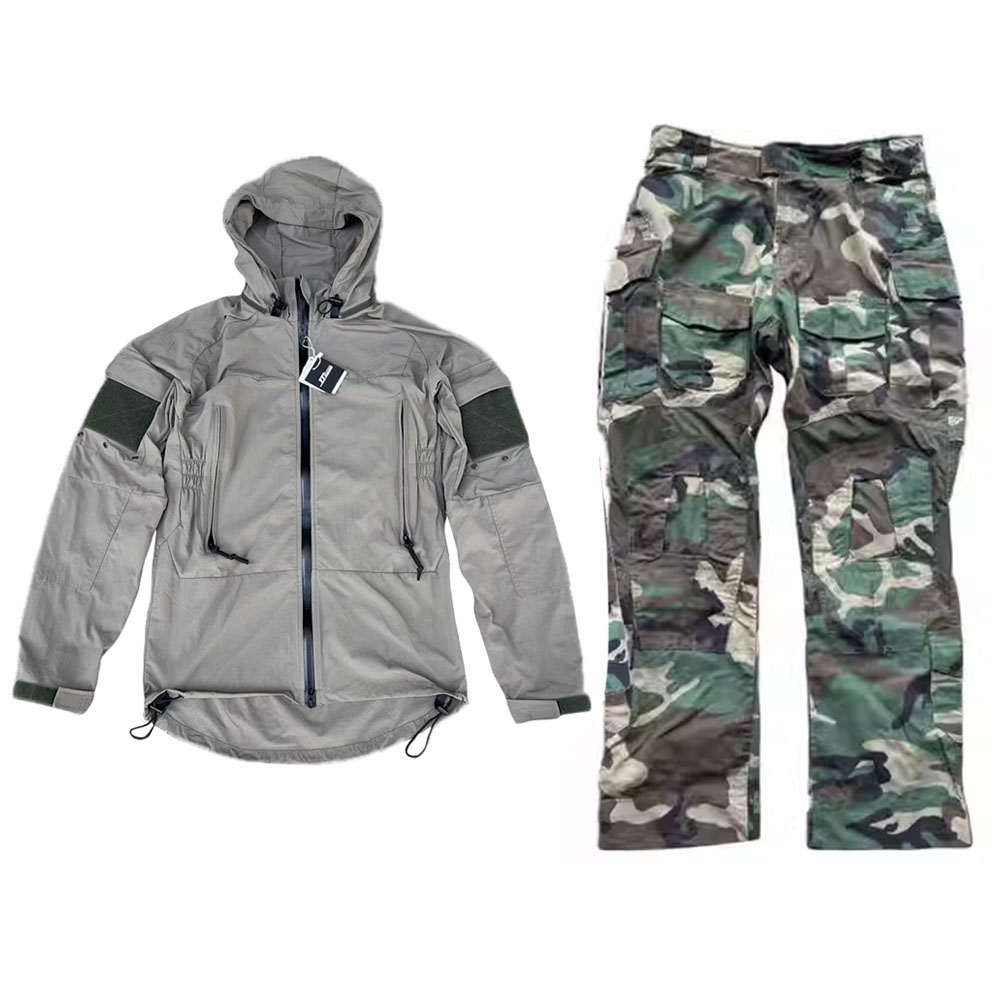 タクティカルトム ORC グレーソフトシェルジャケット PC - Windproof Jacket Softshell のレビューと価格