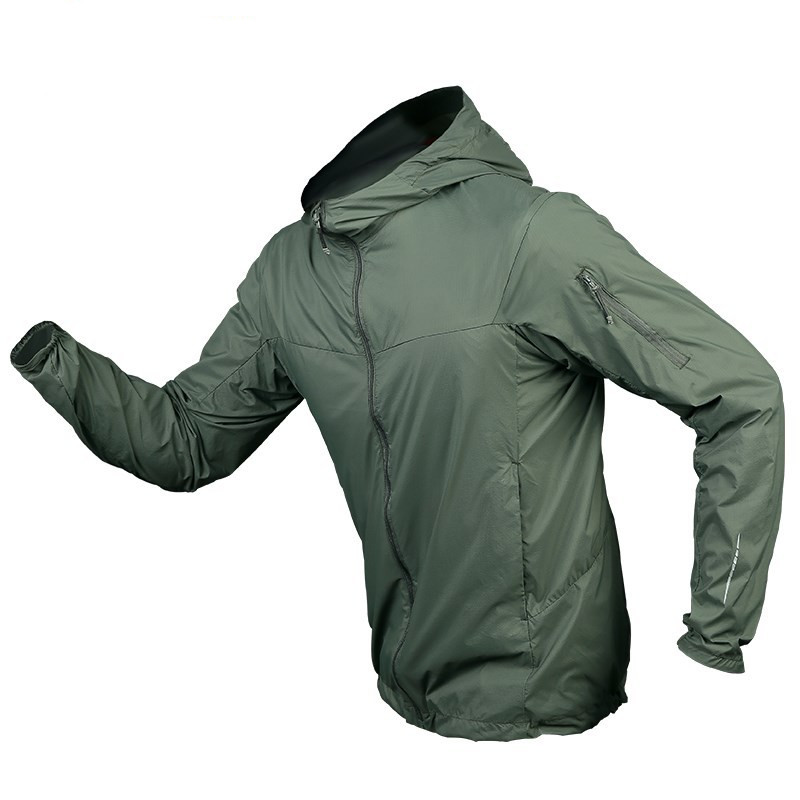 FSTAR-メンズ通気性日焼け防止服、戦術的なウインドブレー - Windproof Jacket Softshell のレビューと価格