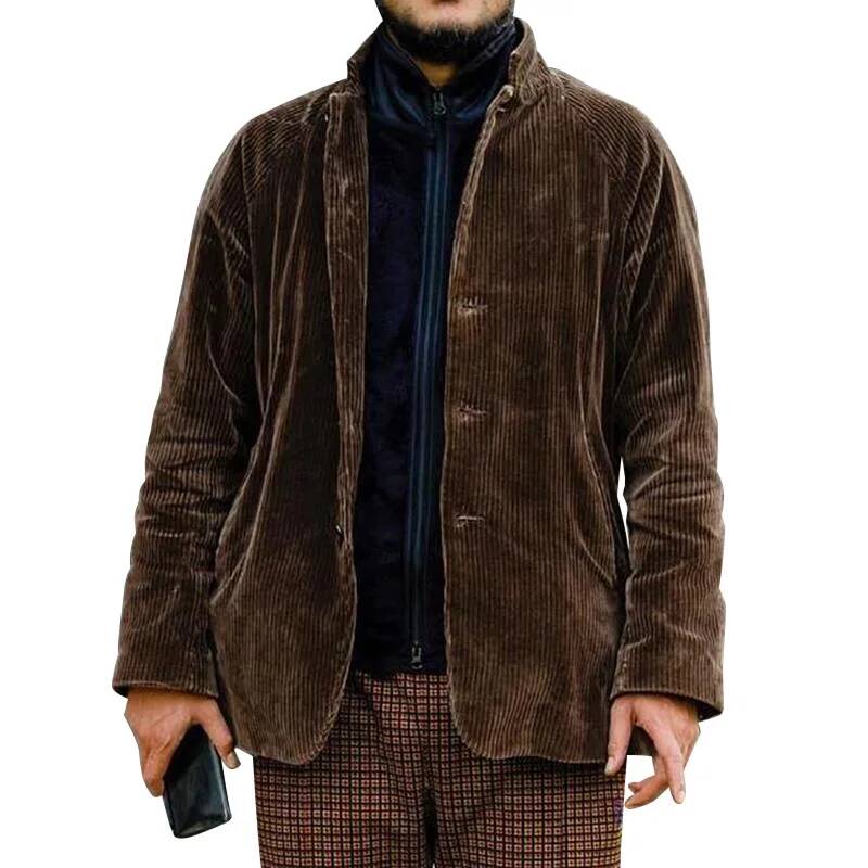 2026秋冬メンズコーデュロイジャケットヴィンテージカジュア - Winter Clothing Taiwan のレビューと価格