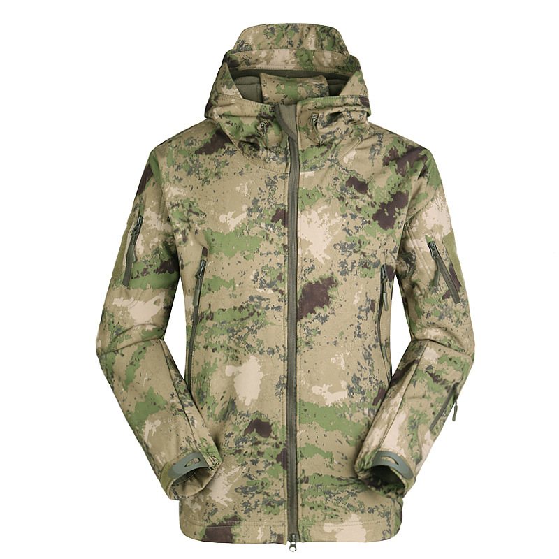 タクティカル・トム メンズ アウトドア・アドベンチャー迷彩セ - Windproof Jacket Softshell のレビューと価格