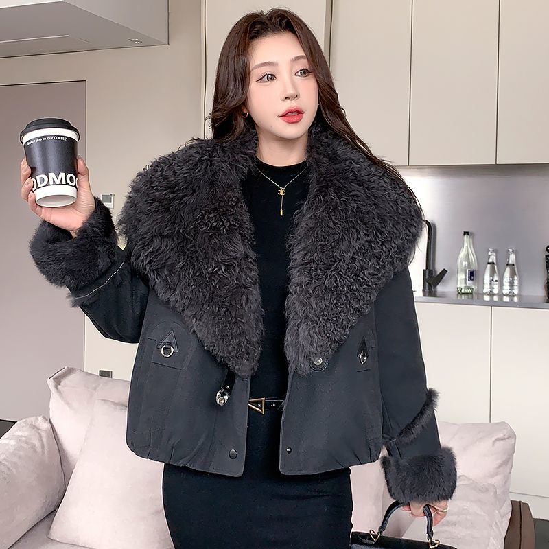 新しい90ダックダウンプラスラビットファーのジャケット、レデ - Winter Clothing H&M のレビューと価格