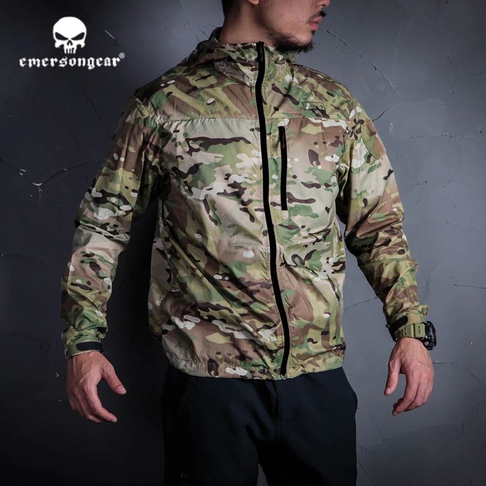 Emersongear スキンジャケット日焼け防止ウィンドラ - Winter Sun Clothing のレビューと価格