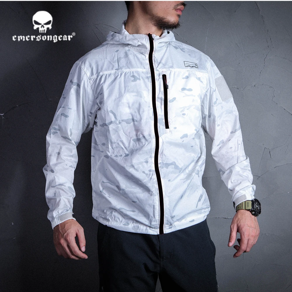 Emersongear スキンジャケット日焼け防止ウィンドラ - Winter Sun Clothing のレビューと価格