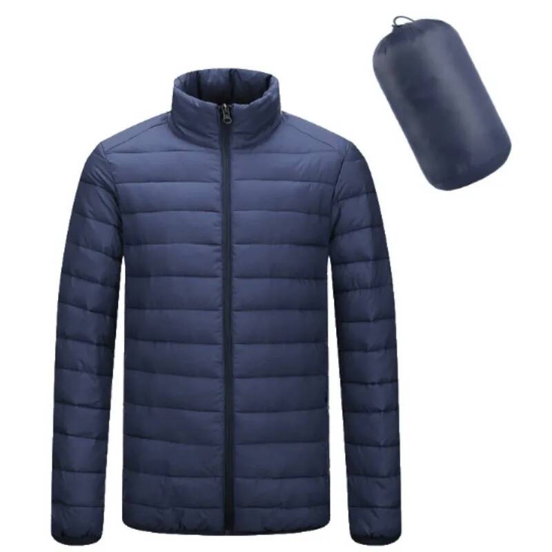 スタンドカラーカジュアルワークパーカーコートソリッド軽量サー - Winter Clothing Taiwan のレビューと価格