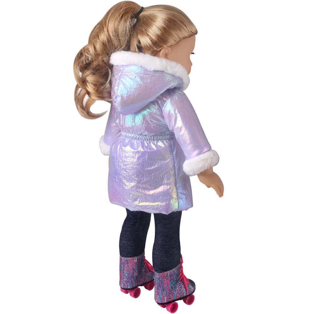 冬の人形服 43 センチメートル新生児人形ダウンジャケット  - Winter Clothing Newborn のレビューと価格