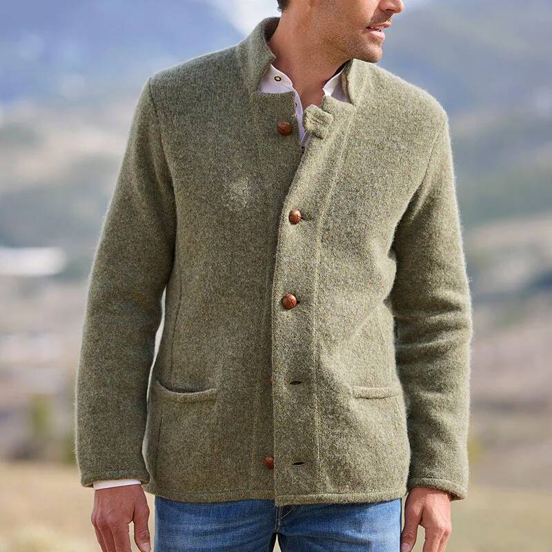 スタンドアップカラースーツジャケットカジュアルレトロボタンア - Winter Clothing Taiwan のレビューと価格