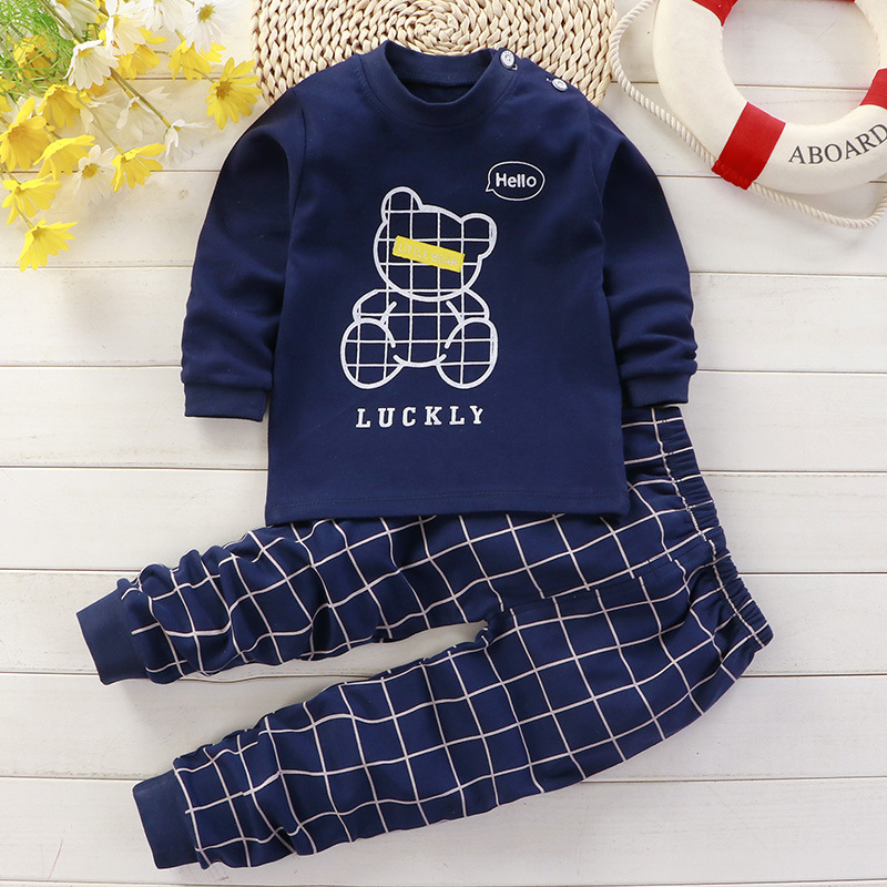 0〜5歳の女の子のための綿のパジャマ,カジュアル,新生児,漫 - Winter Clothing Newborn のレビューと価格