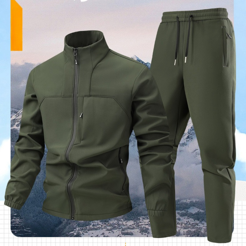 アウトドア防水シャークスキンタクティカルセット メンズ 厚手 - Windproof Jacket Softshell のレビューと価格