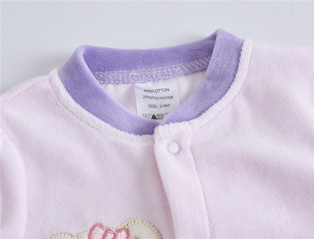 Kavkas 女の赤ちゃん服長袖綿冬暖かいロンパースクマ固体 - Winter Clothing Newborn のレビューと価格