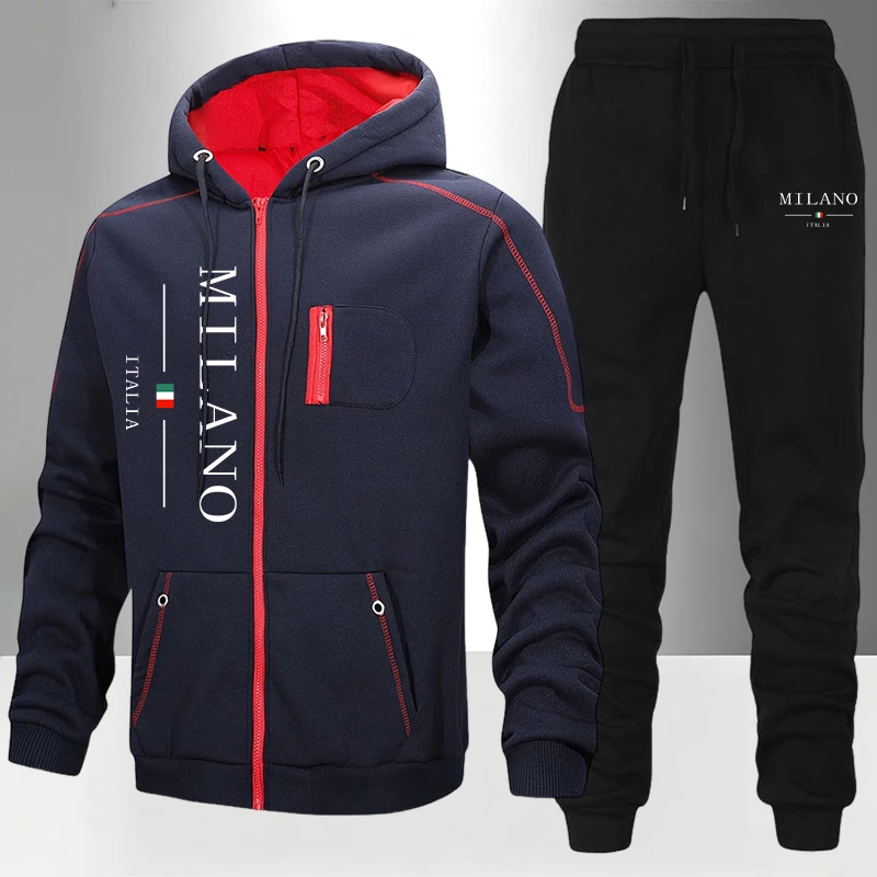 イタリアファッションメンズセット/コート/パンツ秋冬デイリー - Winter Clothing Stores のレビューと価格