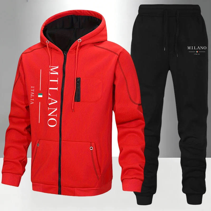 イタリアファッションメンズセット/コート/パンツ秋冬デイリー - Winter Clothing Stores のレビューと価格