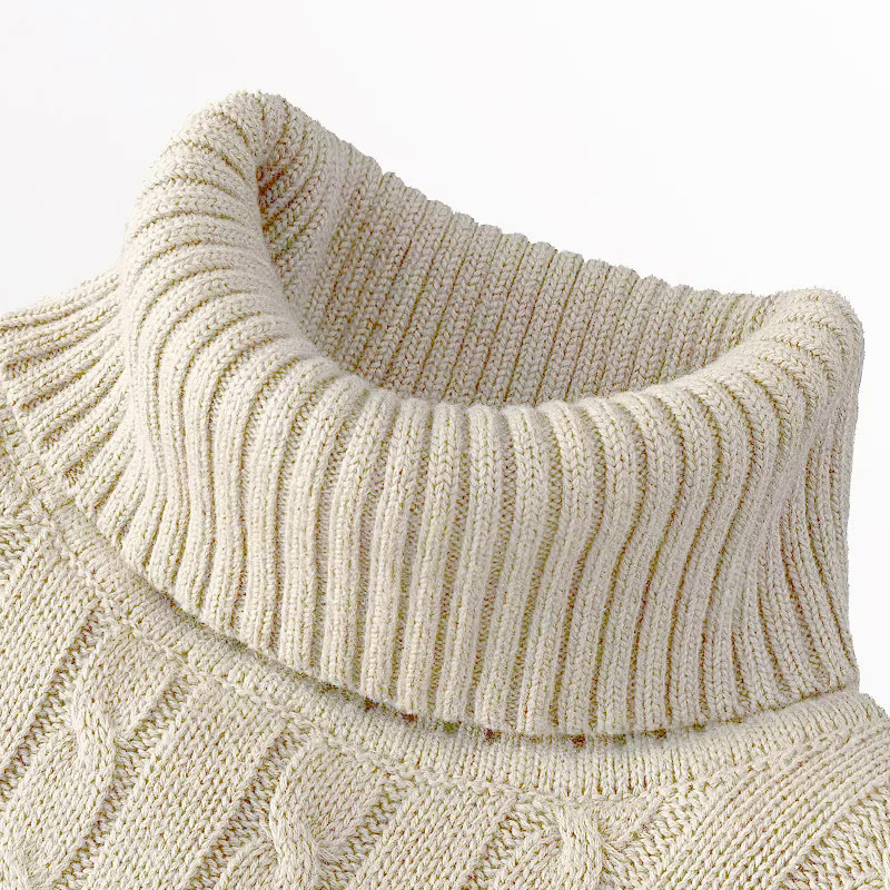 2024 紳士服秋冬セーターニットハイネック揚げ生地ツイスト - Winter Clothing Taiwan のレビューと価格