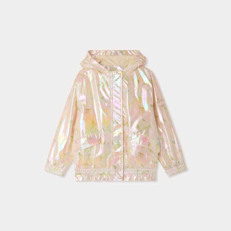 幼児用女の子向けフード付きUVカットプリントジャケット 軽量 - Winter Sun Clothing のレビューと価格